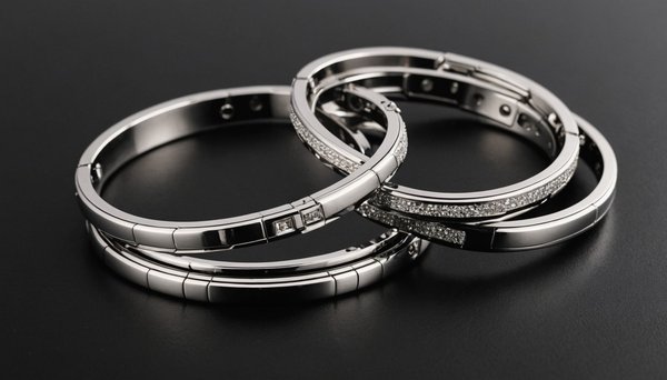 Bracelets en acier inoxydable : style raffiné et résistant